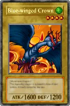 Carta Blue-winged Crown - Yu-Gi-Oh! Forbidden Memories
