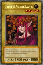 Carta Queen of Autumn Leaves - Yu-Gi-Oh! Forbidden Memories