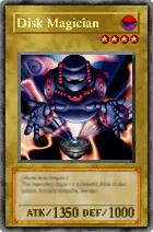Carta Disk Magician - Yu-Gi-Oh! Forbidden Memories