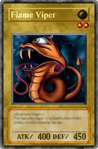 Carta Flame Viper - Yu-Gi-Oh! Forbidden Memories