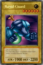 Carta Royal Guard - Yu-Gi-Oh! Forbidden Memories