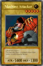 Carta Machine Attacker - Yu-Gi-Oh! Forbidden Memories