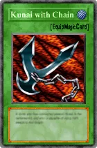 Carta Kunai with Chain - Yu-Gi-Oh! Forbidden Memories
