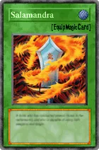 Carta Salamandra - Yu-Gi-Oh! Forbidden Memories