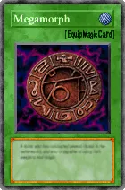 Carta Megamorph - Yu-Gi-Oh! Forbidden Memories