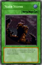 Carta Stain Storm - Yu-Gi-Oh! Forbidden Memories