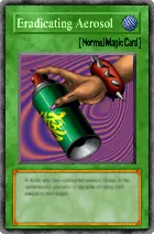Carta Eradicating Aerosol - Yu-Gi-Oh! Forbidden Memories