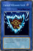 Carta Curse of Millennium Shield - Yu-Gi-Oh! Forbidden Memories