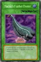 Carta Harpie's Feather Duster - Yu-Gi-Oh! Forbidden Memories