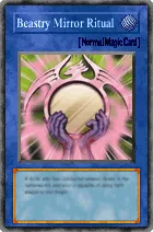 Carta Beastry Mirror Ritual - Yu-Gi-Oh! Forbidden Memories