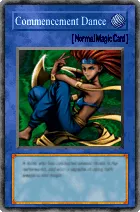 Carta Commencement Dance - Yu-Gi-Oh! Forbidden Memories