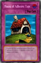 Carta House of Adhesive Tape - Yu-Gi-Oh! Forbidden Memories
