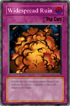 Carta Widespread Ruin - Yu-Gi-Oh! Forbidden Memories