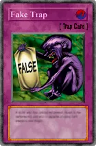 Carta Fake Trap - Yu-Gi-Oh! Forbidden Memories