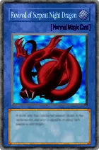 Carta Revived of Serpent Night Dragon - Yu-Gi-Oh! Forbidden Memories