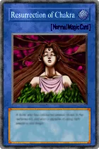 Carta Resurrection of Chakra - Yu-Gi-Oh! Forbidden Memories