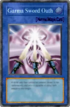 Carta Garma Sword Oath - Yu-Gi-Oh! Forbidden Memories