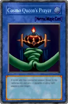 Carta Cosmo Queen's Prayer - Yu-Gi-Oh! Forbidden Memories
