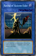 Carta Revival of Skeleton Rider - Yu-Gi-Oh! Forbidden Memories