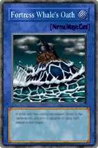 Carta Fortress Whale's Oath - Yu-Gi-Oh! Forbidden Memories