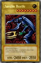 Carta Javelin Beetle - Yu-Gi-Oh! Forbidden Memories