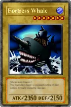 Carta Fortress Whale - Yu-Gi-Oh! Forbidden Memories