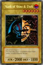 Carta Mask of Shine & Dark - Yu-Gi-Oh! Forbidden Memories