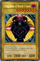 Carta Magician of Black Chaos - Yu-Gi-Oh! Forbidden Memories