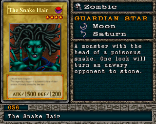 The Snake Hair em Forbidden Memories