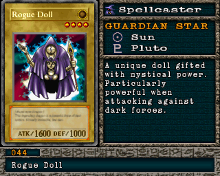 Rogue Doll em Forbidden Memories