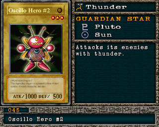 Detalhes da carta Oscillo Hero #2