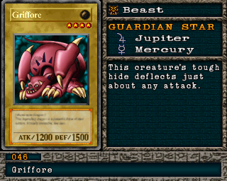 Griffore em Forbidden Memories