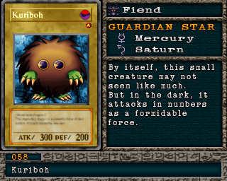 Detalhes da carta Kuriboh