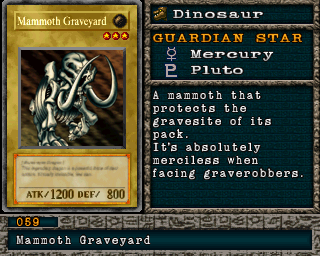 Detalhes da carta Mammoth Graveyard