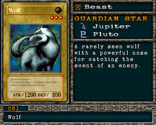 Wolf em Forbidden Memories