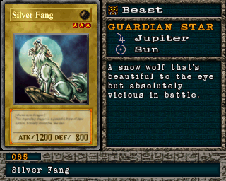 Detalhes da carta Silver Fang