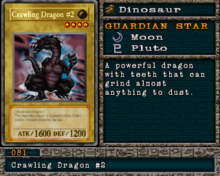 Crawling Dragon #2 em Forbidden Memories