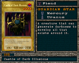 Detalhes da carta Castle of Dark Illusions