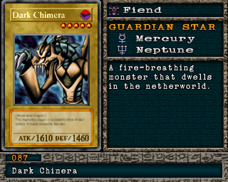 Detalhes da carta Dark Chimera