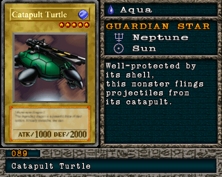 Detalhes da carta Catapult Turtle