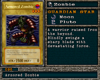Armored Zombie em Forbidden Memories