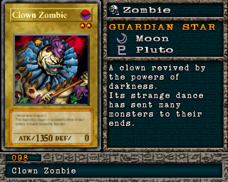 Detalhes da carta Clown Zombie