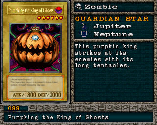 Pumpking the King of Ghosts em Forbidden Memories