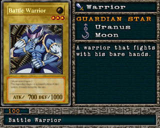 Detalhes da carta Battle Warrior