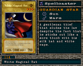Detalhes da carta White Magical Hat