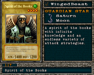 Detalhes da carta Spirit of the Books