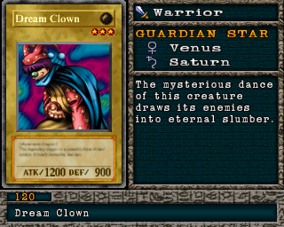 Detalhes da carta Dream Clown