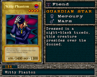 Detalhes da carta Witty Phantom