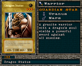 Detalhes da carta Dragon Statue