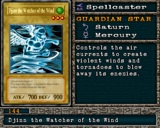 Detalhes da carta Djinn the Watcher of the Wind
